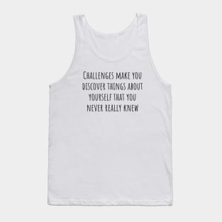 Challenges Tank Top